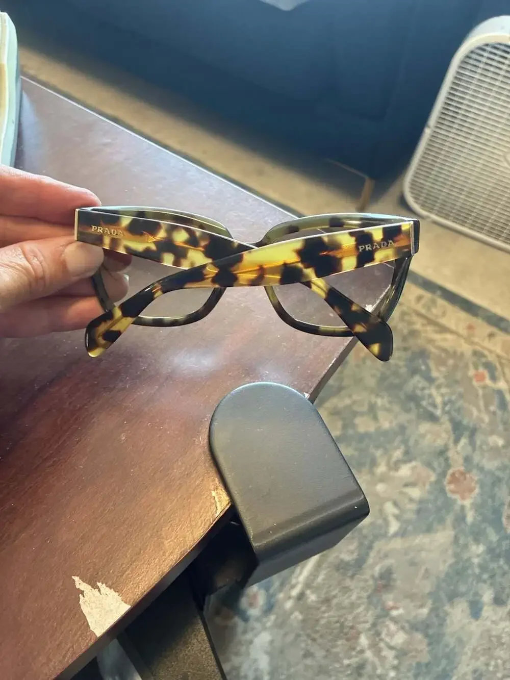 Prada SPR 01S Tortoiseshell Sunglasses